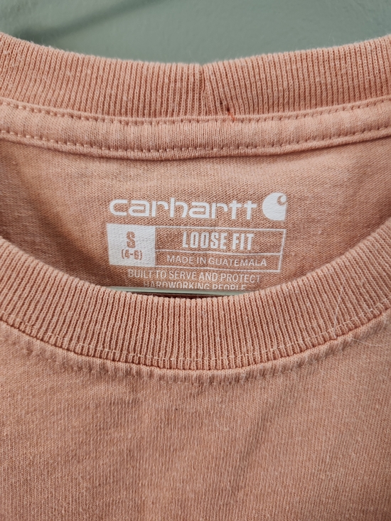 Carhartt Loose Fit Pocket Tee in Peach - Picture 2 of 4